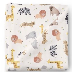 Caden lane oversized safari swaddle blanket